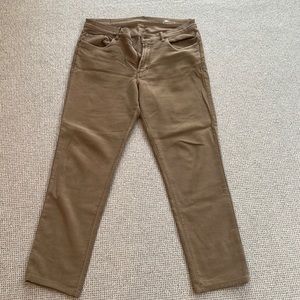 Faherty 5-Stretch Terry Pant, waist 33, inseam 30